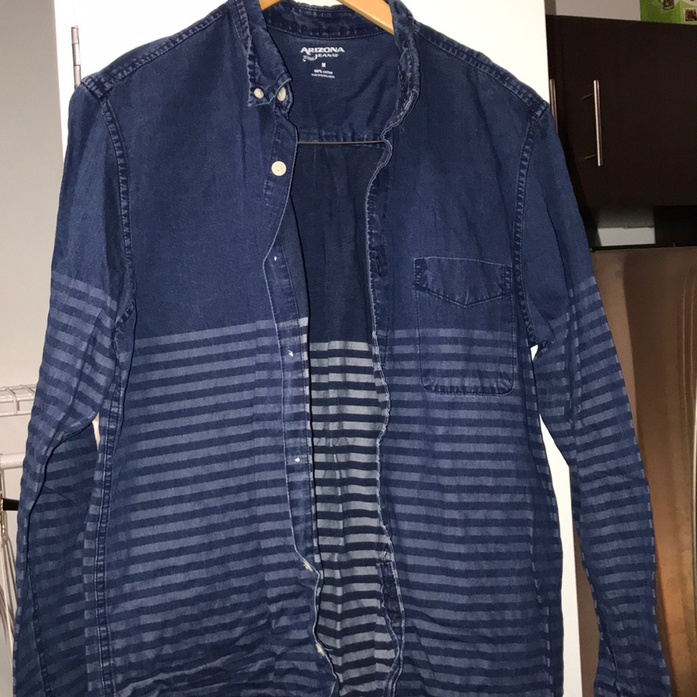 Striped Button down